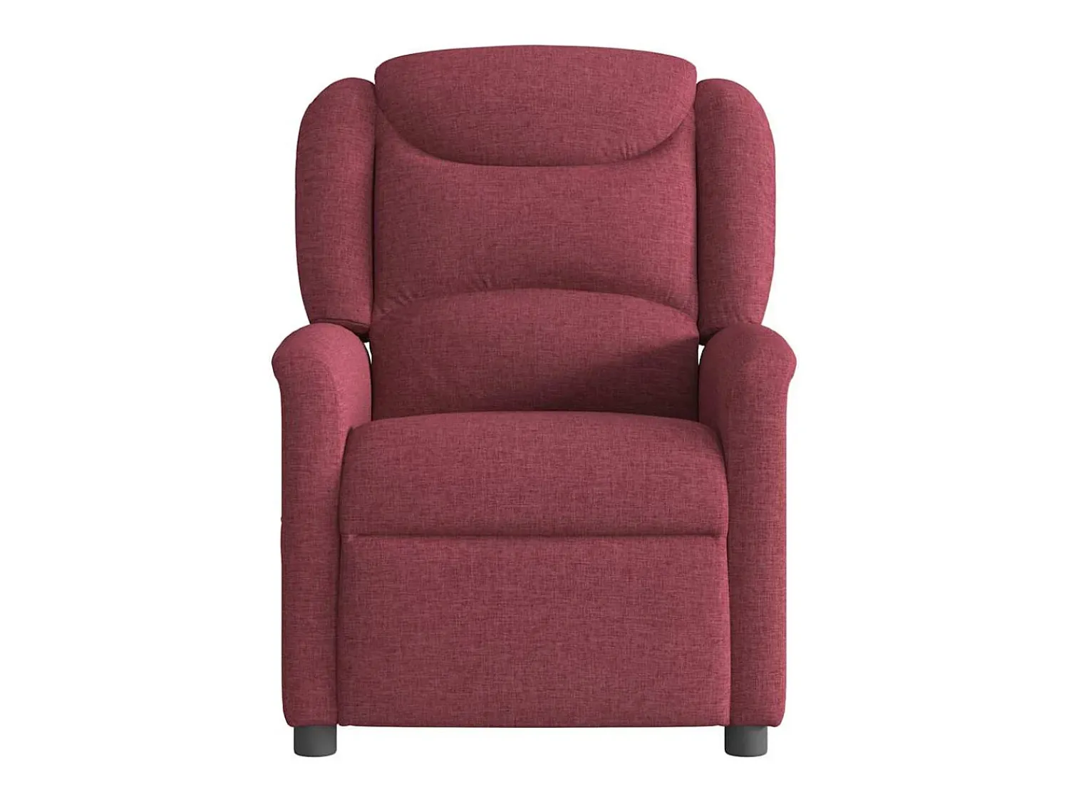 Poltrona* Poltrona Reclinável | Poltrona Confortável Relax tecido tinto SHL194418 Vermelho