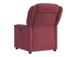 Poltrona* Poltrona Reclinável | Poltrona Confortável Relax tecido tinto SHL194418 Vermelho