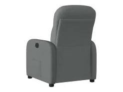 Poltrona| Poltrona Reclinável | Poltrona Confortável Relax tecido cinzento-escuro SHL463229 Cinza antracite