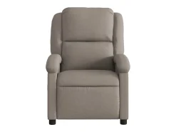 Poltrona* Poltrona Reclinável | Poltrona Confortável Relax tecido cinzento-acastanhado SHL224898 Taupe