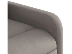 Poltrona| Poltrona Reclinável | Poltrona Confortável Relax tecido cinzento-acastanhado SHL142126 Taupe