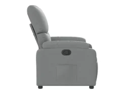Poltrona* Poltrona Reclinável | Poltrona Confortável Relax tecido -claro SHL819168 Cinzento
