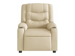 Best Poltrona Reclinável | Poltrona Confortável Relax tecido cor SHL894424 Creme