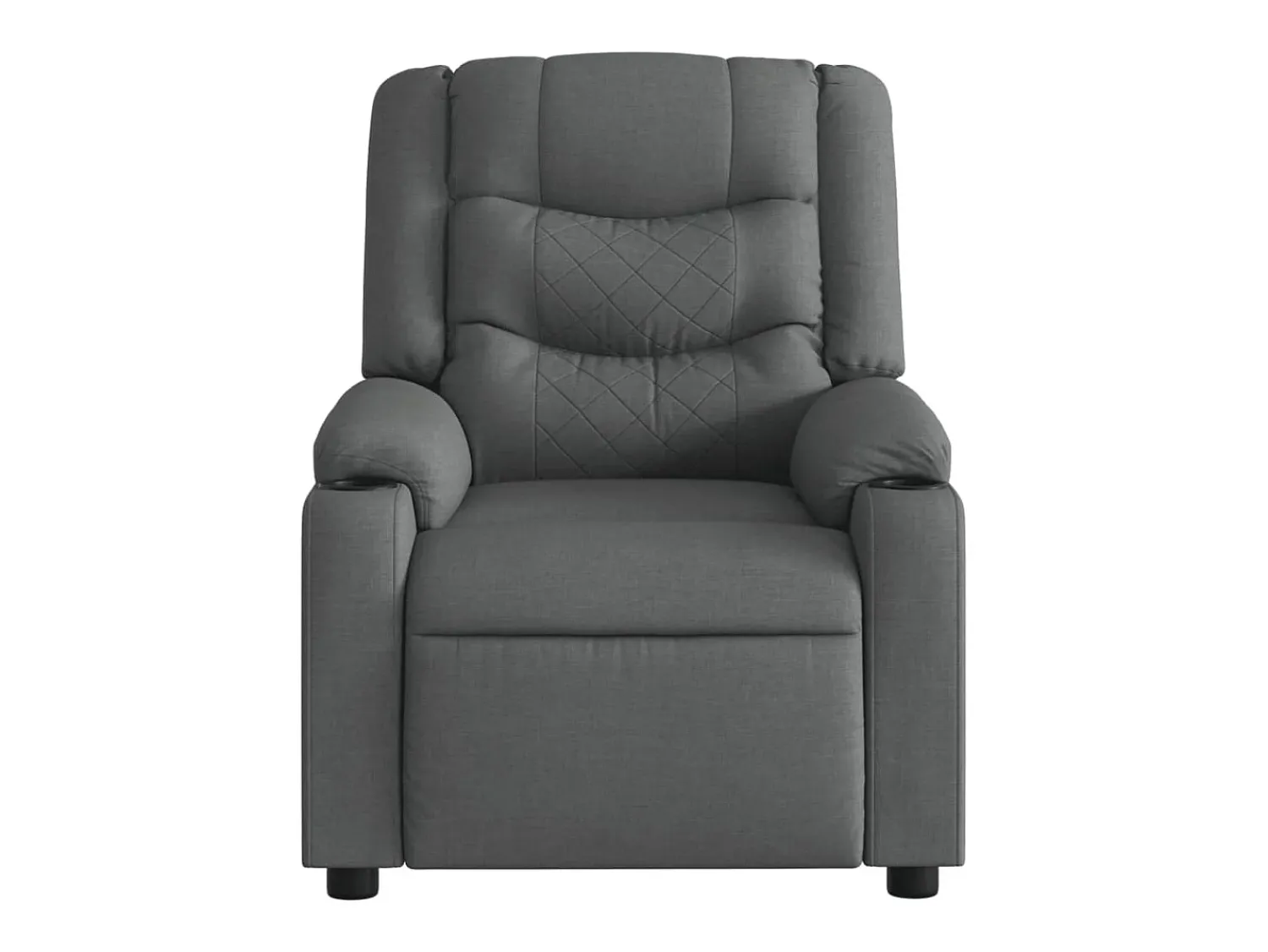 Poltrona* Poltrona Reclinável | Poltrona Confortável Relax tecido cinzento-escuro SHL110063 Cinza antracite