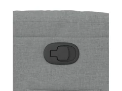 Online Poltrona Reclinável | Poltrona Confortável Relax tecido -claro SHL165225 Cinzento