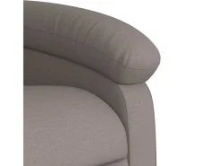 Poltrona* Poltrona Reclinável | Poltrona Confortável Relax tecido cinzento-acastanhado SHL210396 Taupe