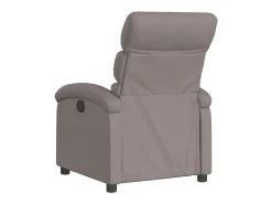 Poltrona* Poltrona Reclinável | Poltrona Confortável Relax tecido cinzento-acastanhado SHL210396 Taupe