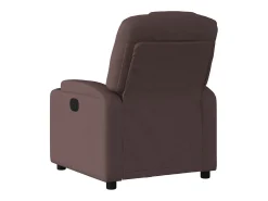 Poltrona* Poltrona Reclinável | Poltrona Confortável Relax tecido -escuro SHL451141 Castanho