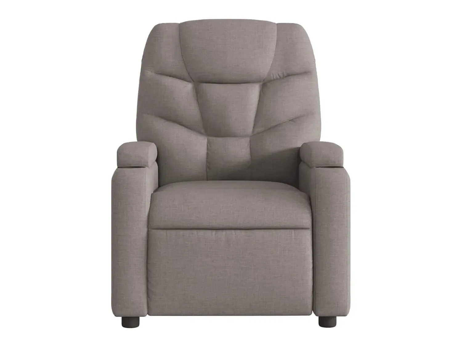 Poltrona Reclinável | Poltrona Confortável Relax tecido cinzento-acastanhado SHL689790^ Poltrona