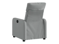 Poltrona| Poltrona Reclinável | Poltrona Confortável Relax tecido -claro SHL346648 Cinzento