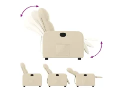 Poltrona Reclinável | Poltrona Confortável Relax tecido cor SHL260131^ Poltrona