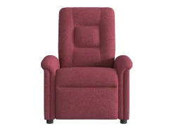 Poltrona Reclinável | Poltrona Confortável Relax tecido tinto SHL485164^ Poltrona
