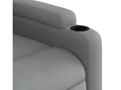 Poltrona* Poltrona Reclinável | Poltrona Confortável Relax tecido -claro SHL859793 Cinzento