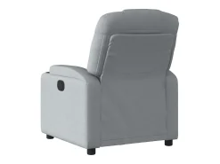 Poltrona| Poltrona Reclinável | Poltrona Confortável Relax tecido -claro SHL962680 Cinzento