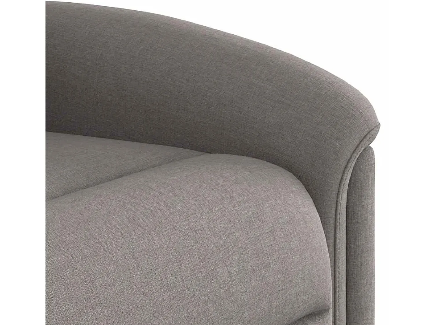 Poltrona Reclinável | Poltrona Confortável Relax tecido cinzento-acastanhado SHL877543^ Poltrona