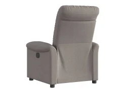 Poltrona Reclinável | Poltrona Confortável Relax tecido cinzento-acastanhado SHL877543^ Poltrona