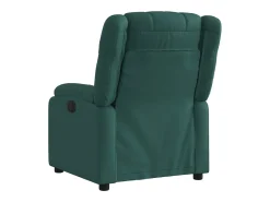 Online Poltrona Reclinável | Poltrona Confortável Relax tecido verde-escuro SHL921694 Verde pinho