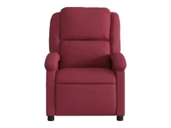 Poltrona| Poltrona Reclinável | Poltrona Confortável Relax tecido tinto SHL958707 Vermelho
