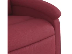 Poltrona| Poltrona Reclinável | Poltrona Confortável Relax tecido tinto SHL958707 Vermelho