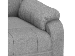 Poltrona* Poltrona Reclinável | Poltrona Confortável Relax tecido -claro SHL834057 Cinzento