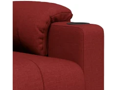 Poltrona| Poltrona Reclinável | Poltrona Confortável Relax tecido tinto SHL773778 Vermelho