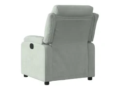 Poltrona Reclinável | Poltrona Confortável Relax veludo -claro SHL136229^ Poltrona