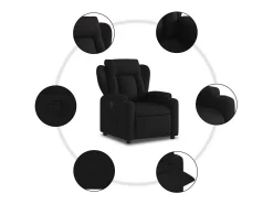 Poltrona Reclinável | Poltrona Confortável Relax tecido SHL611911^ Poltrona