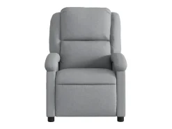 Poltrona Reclinável | Poltrona Confortável Relax tecido -claro SHL385912^ Poltrona