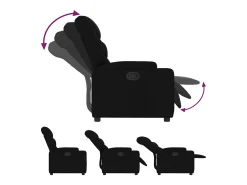 Poltrona| Poltrona Reclinável | Poltrona Confortável Relax tecido SHL169119 Preto