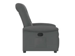 Discount Poltrona Reclinável | Poltrona Confortável Relax tecido cinzento-escuro SHL249459 Cinza antracite