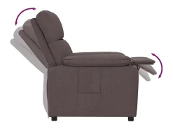 Poltrona Reclinável | Poltrona Confortável Relax tecido -escuro SHL232205^ Poltrona