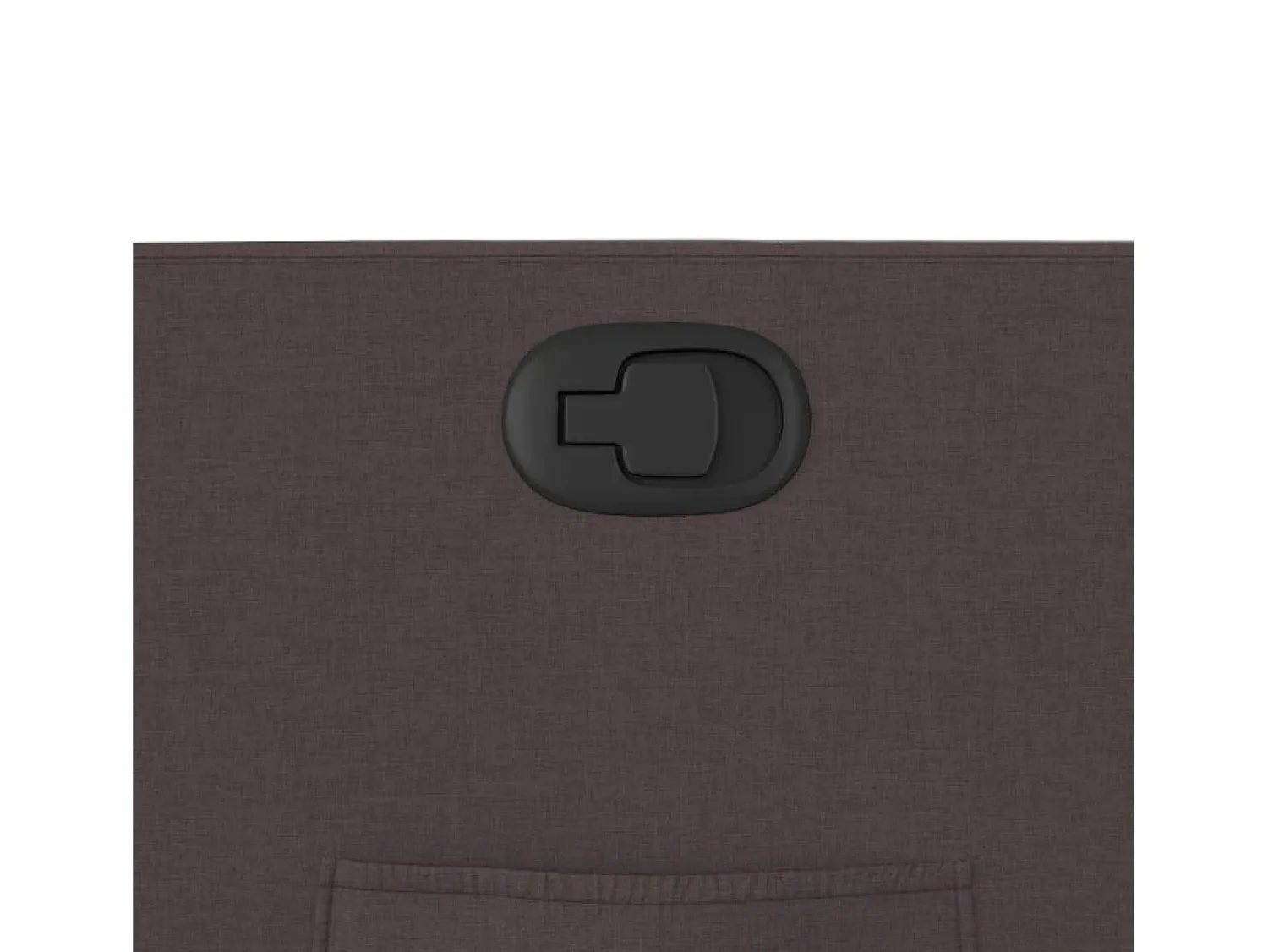 Poltrona* Poltrona Reclinável | Poltrona Confortável Relax tecido -escuro SHL301907 Castanho
