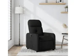 Poltrona* Poltrona Reclinável | Poltrona Confortável Relax tecido SHL756237 Preto