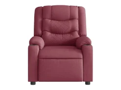 Poltrona* Poltrona Reclinável | Poltrona Confortável Relax tecido tinto SHL192896 Vermelho