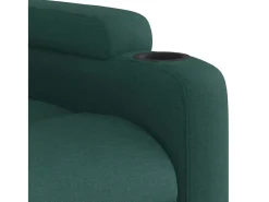 Poltrona| Poltrona Reclinável | Poltrona Confortável Relax tecido verde-escuro SHL57641 Verde pinho