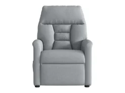 Poltrona* Poltrona Reclinável | Poltrona Confortável Relax tecido -claro SHL56254 Cinzento