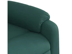 Poltrona Reclinável | Poltrona Confortável Relax tecido verde-escuro SHL179233^ Poltrona