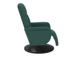 Poltrona| Poltrona reclinável com apoio de pés veludo verde-escuro SHL873377 Verde pinho