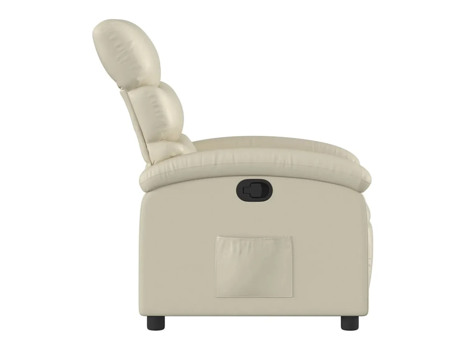 Poltrona| Poltrona reclinável couro artificial cor PT846389 Creme