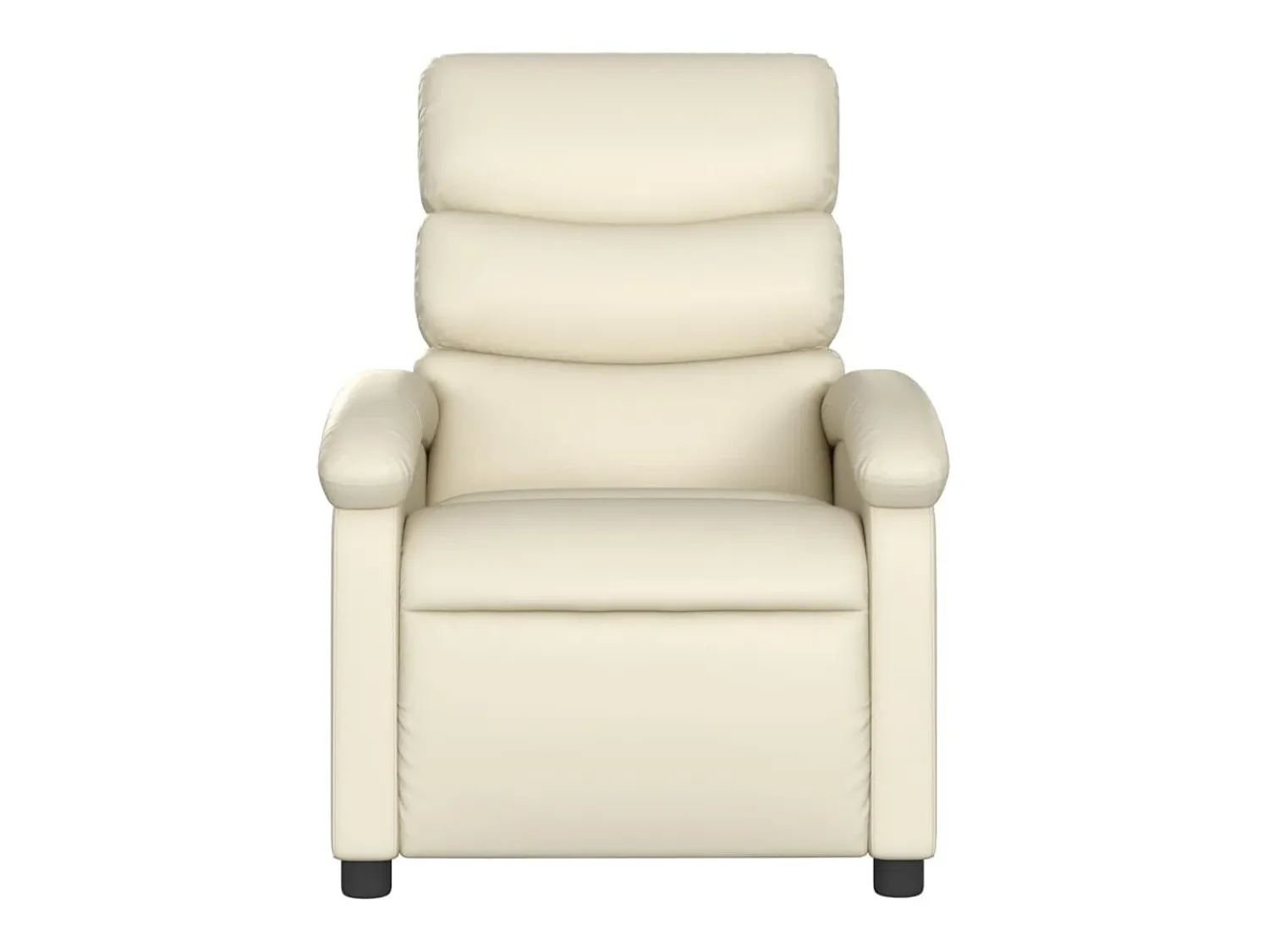 Poltrona| Poltrona reclinável couro artificial cor PT846389 Creme