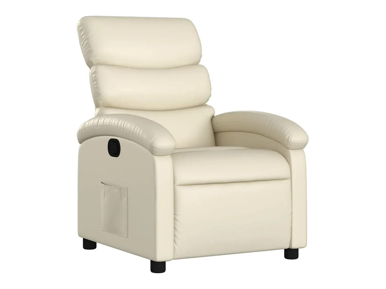 Poltrona| Poltrona reclinável couro artificial cor PT846389 Creme