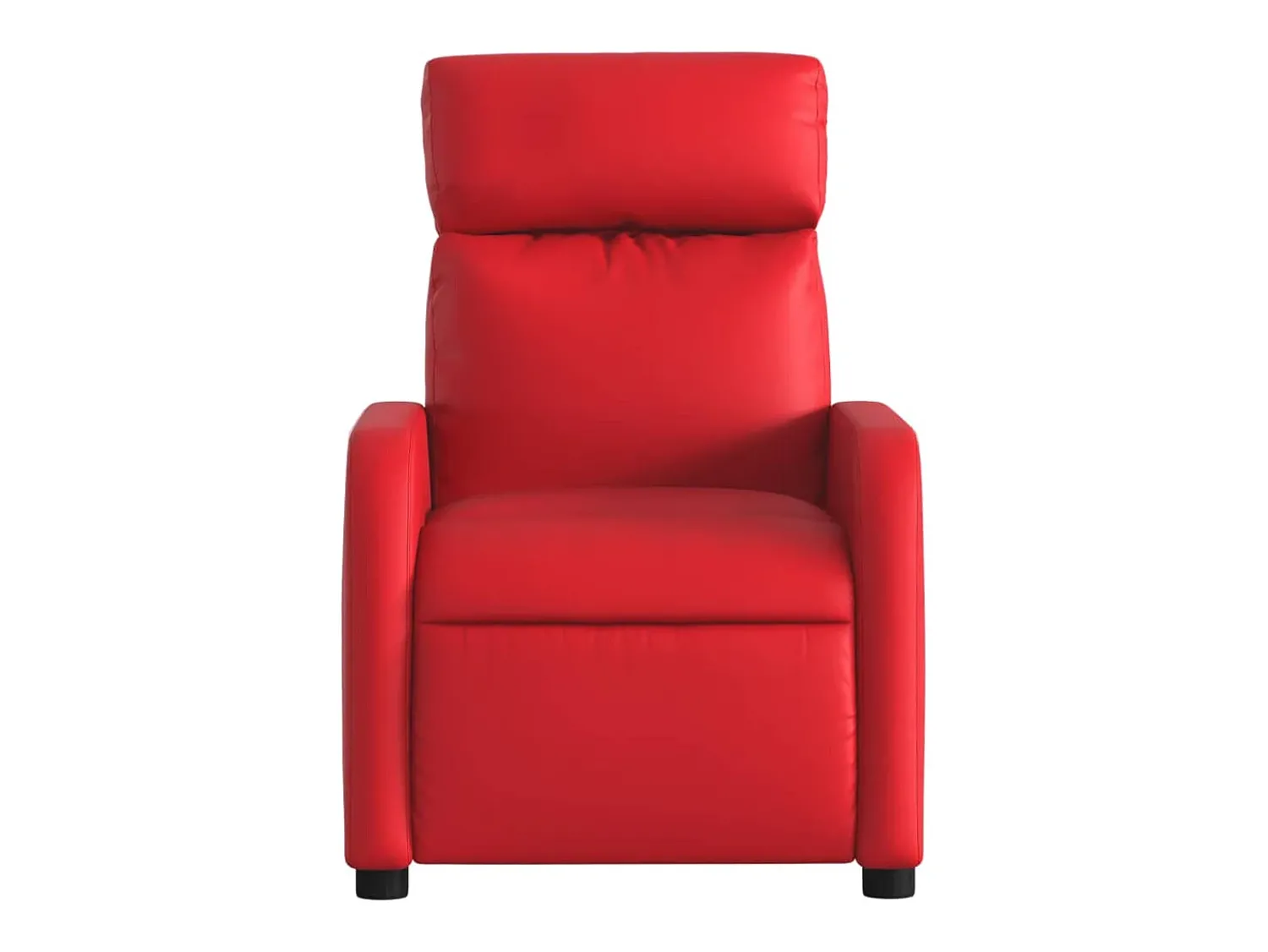 vidaxl Poltrona reclinável couro artificial^ Poltrona