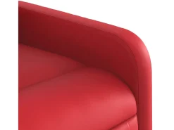 vidaxl Poltrona reclinável couro artificial^ Poltrona