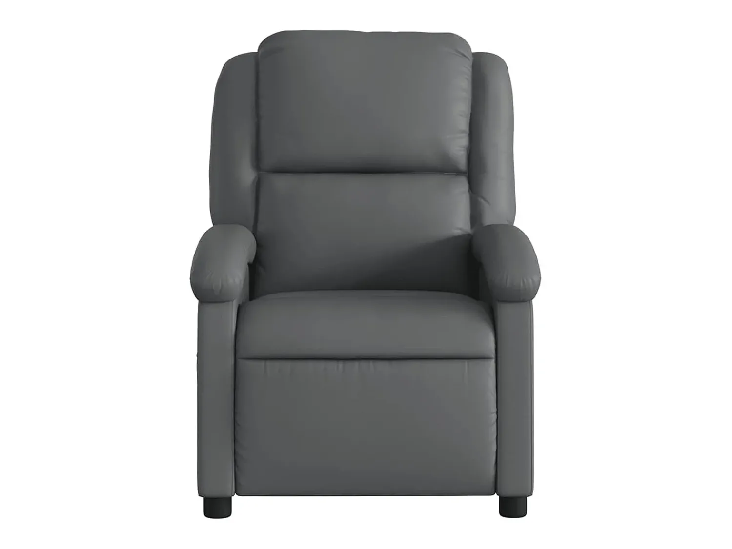 Poltrona reclinável couro artificial SHL80320^ Poltrona