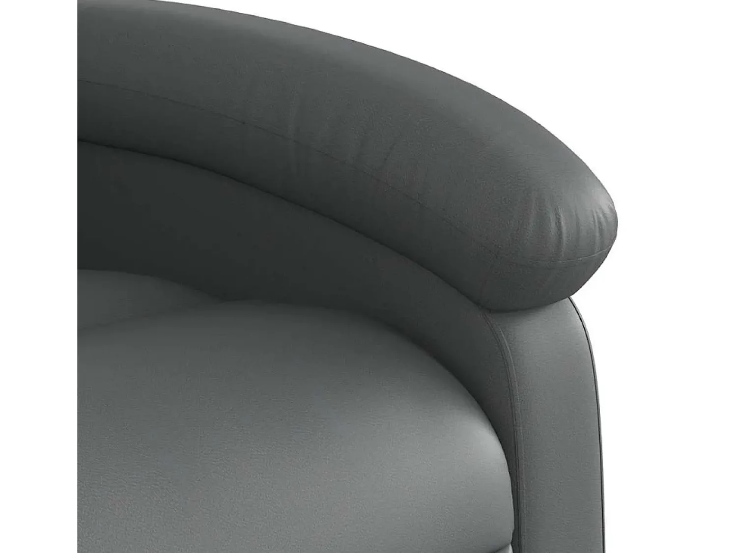 Poltrona reclinável couro artificial SHL80320^ Poltrona