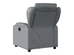 Poltrona* Poltrona reclinável couro artificial SHL218968 Cinzento
