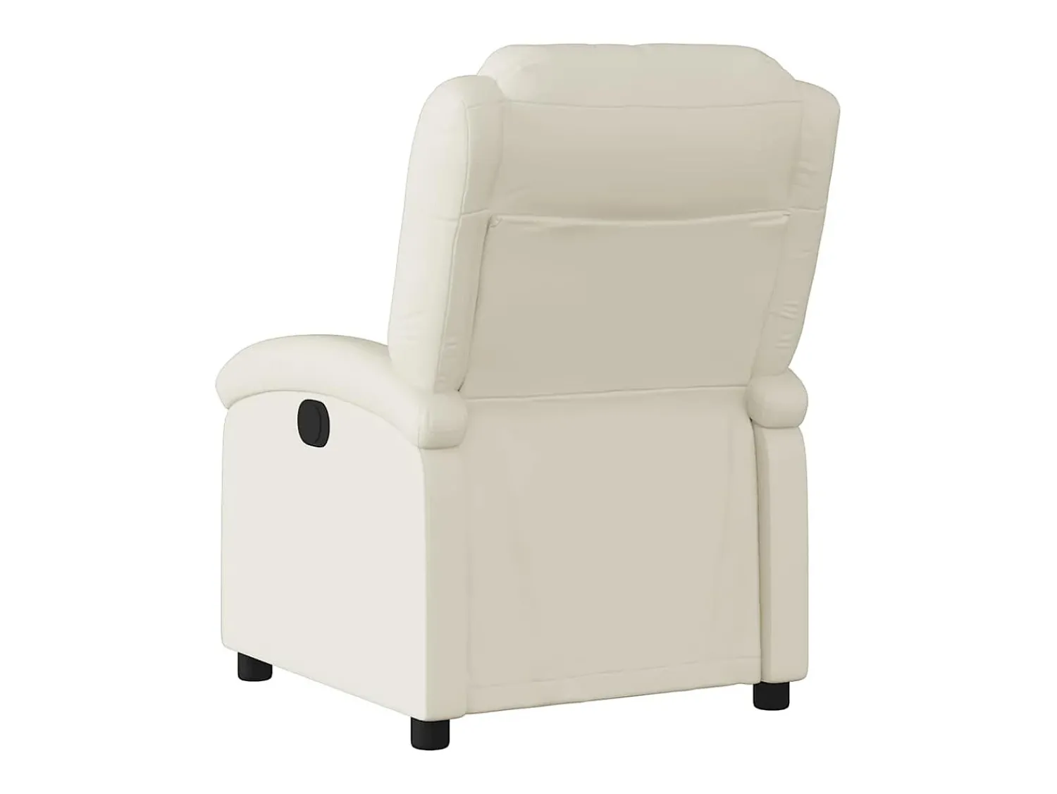 vidaxl Poltrona reclinável couro artificial cor^ Poltrona
