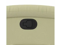 Poltrona| Poltrona reclinável couro genuíno cor SHL27584 Creme