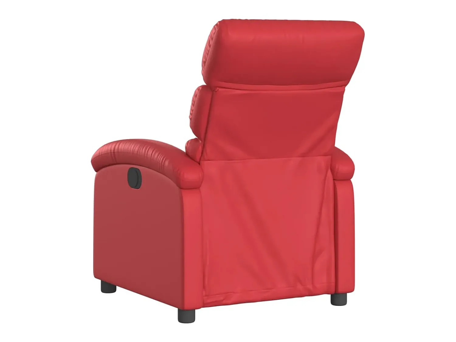 Poltrona* Poltrona reclinável couro artificial PT753264 Vermelho