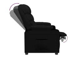 Poltrona reclinável couro artificial SHL979224^ Poltrona